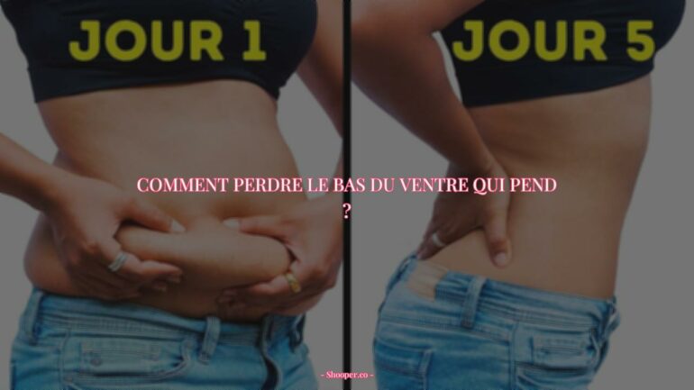 Comment Perdre le Bas du Ventre qui Pend en Utilisant des Exercices Cardio et des Changements Nutritionnels Durables ?