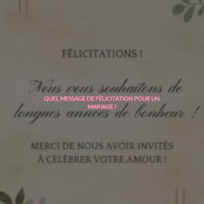 10 Conseils pour Féliciter un Couple à l'Occasion de leur Mariage