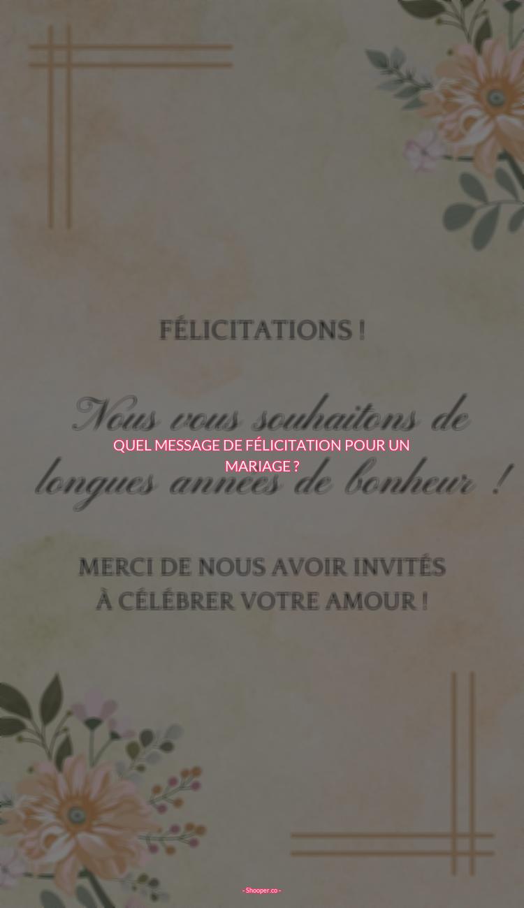 10 Conseils pour Féliciter un Couple à l'Occasion de leur Mariage